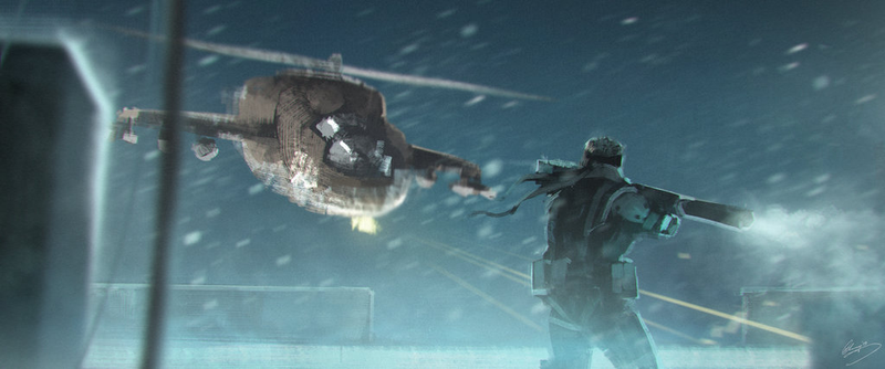 Illustration for article titled Artist Recreates Iconic Moments From Metal Gear Solid... Quickly